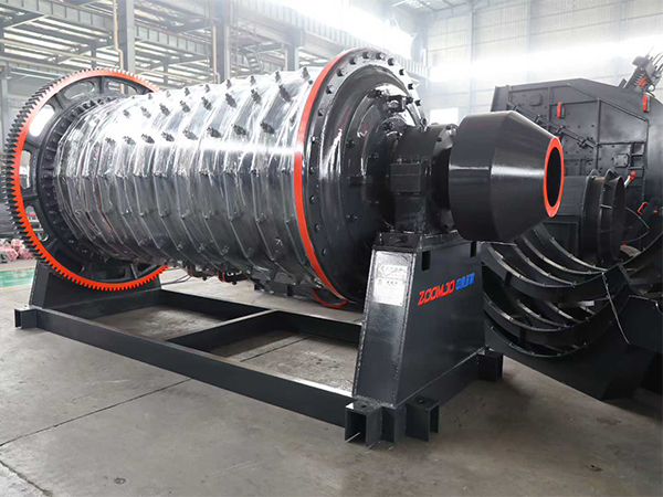 江西上饒濕式溢流型球磨機發貨